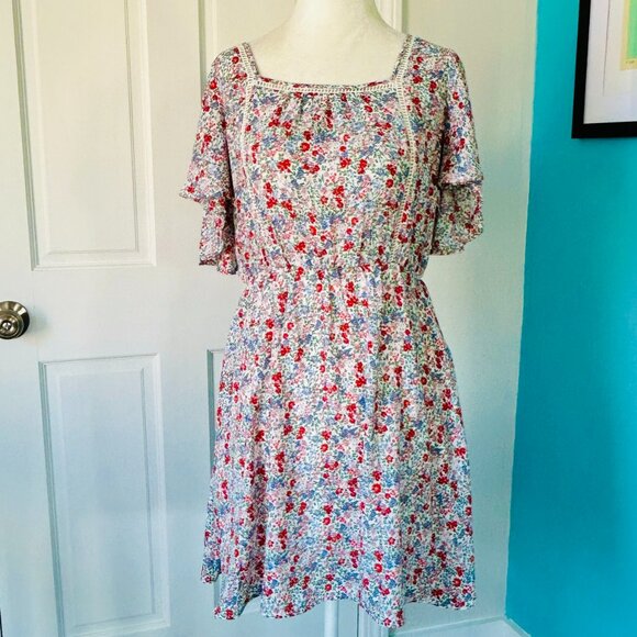 Sienna Sky Floral Summer Mini Dress (size S) - Picture 3 of 10